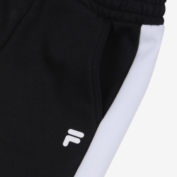 Fila Verticale Fleece Bottoms - Poikien Verryttelyhousut - Mustat | FI-48118